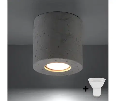 Svietidlá BRILAGI -  LED Bodové svietidlo FRIDA 1xGU10/7W/230V betón BR.0488