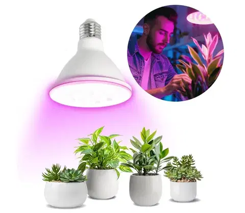 Žiarovky LED Žiarovka na rast rastlín VITABLOOM E27/9W/230V 1200K biela - BRILAGI 004066