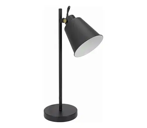 Lampy SmartLED Stolná lampa 1xE27/40W/230V čierna 7924