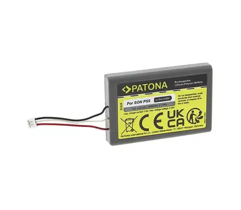 Predlžovacie káble PATONA - Aku Sony Playstation 5/PS5 Li-Pol 1400mAh 3,65V PT6727