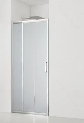Sprchovacie kúty Sprchové dvere 80 cm SAT TEX SIKOTEXE80CRG SIKOTEXE80CRG