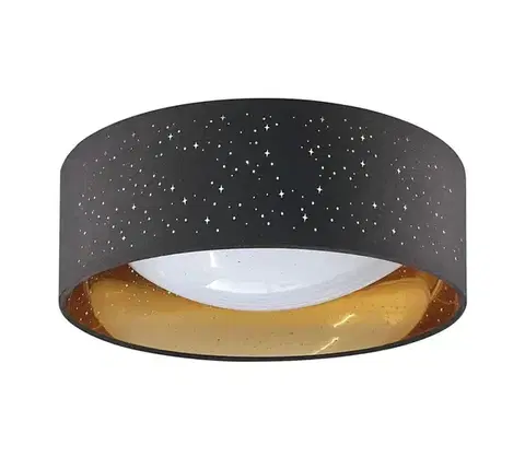 Svietidlá  LED Stropné svietidlo TULUZA LED/18W/230V pr. 32 cm čierna 323088