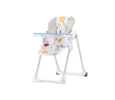 Jedálenská stolička KINDERKRAFT - Detská jedálenská stolička YUMMY béžová/biela KKKYUMMMUL0000