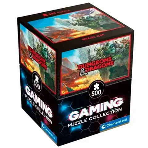 500 dielikov Puzzle v kocke Dungeons & Dragons 500 Clementoni