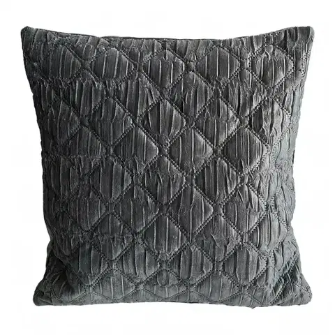 Dekoračné obliečky Obliečka na vankúš Ami RQ-201 40x40 cm sivá