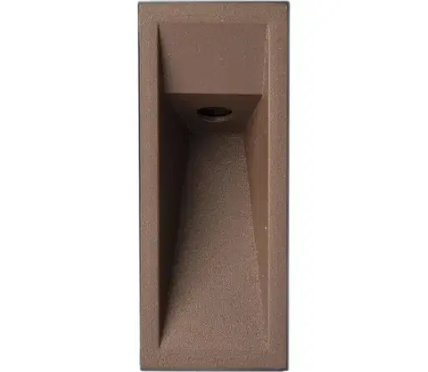 Záhradné lampy FARO Barcelona FARO 70929 - LED zapustené svietidlo TIL LED/3W/24V CRI 90 IP65 hnedé 70929