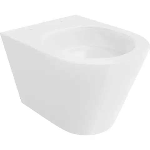Záchody MEXEN - Rico Závesná WC misa Rimless Tornado, biela lesk 3372XX00T