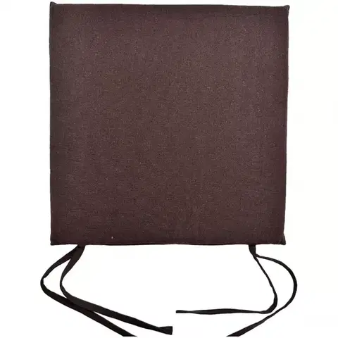 Bytový textil Poduška na stoličku SSE-AAT-CP-3475 (2 cm) 40x40 cm hnedá