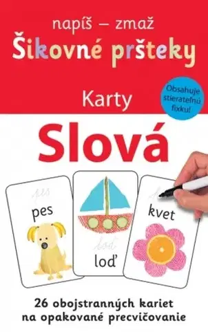Príprava do školy, pracovné zošity Slová – Šikovné pršteky