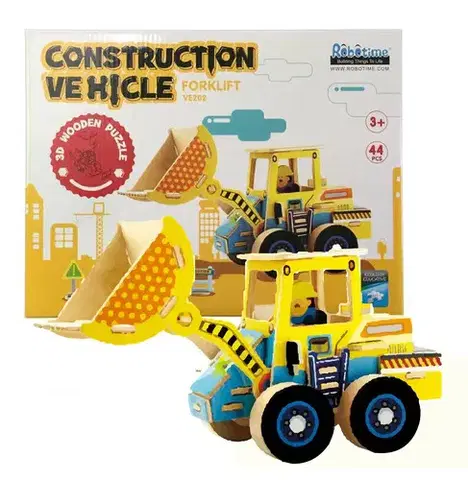 3D puzzle 3D Creative Drevené 3D puzzle Nakladač