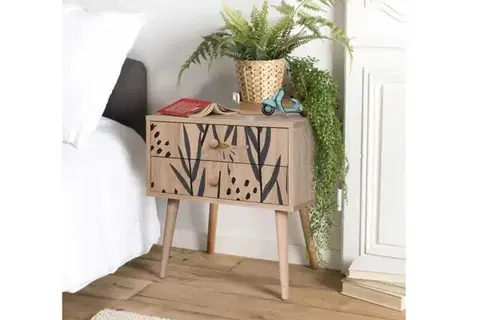 Nočné stolíky Nočný stolík City Two Daisy