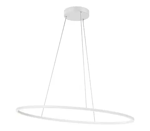 Svietidlá Redo 01-3337 - stmievateľný LED luster na lanku LEO LED/48W/230V biely 01-3337