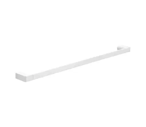 Svietidlá Gedy - Nástenný vešiak na uteráky PIRENEI 6,6x80 cm matná biela PI218002