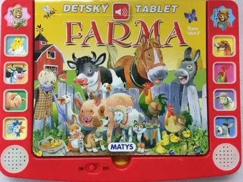 Zvukové knihy Detský tablet: Farma - Tony Wolf