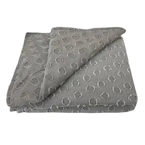 Prehozy na posteľ Prikrývka na posteľ Milo 170x220 svetlosivá Merkury Home