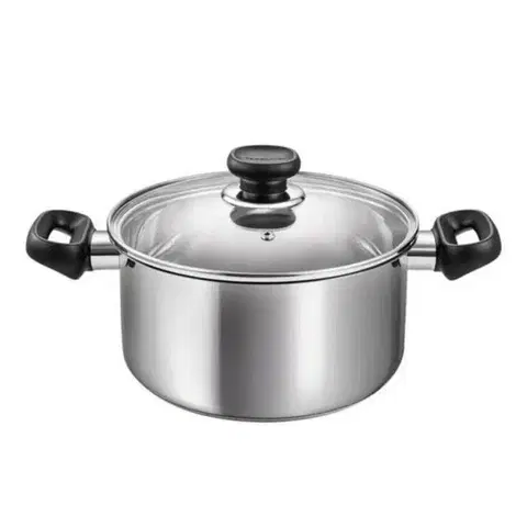 Hrnce Kinekus Kastról BRAVA s pokrievkou 22cm, 4,0L