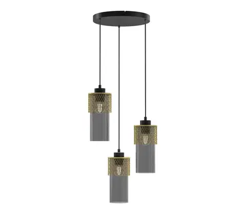 Svietidlá  Luster na lanku GLAM 3xE27/60W/230V MLP8388
