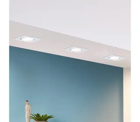 LED osvetlenie Eglo 95844 - SADA 3 ks LED podhľadových svietidiel PINEDA LED/4,9W/230V 95844