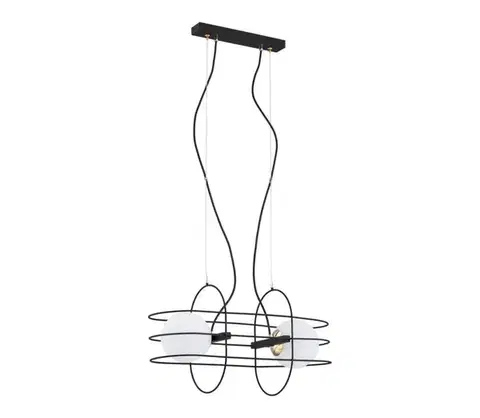 Svietidlá Argon 851 - Luster na lanku ROSSANO 2xE14/40W/230V 851