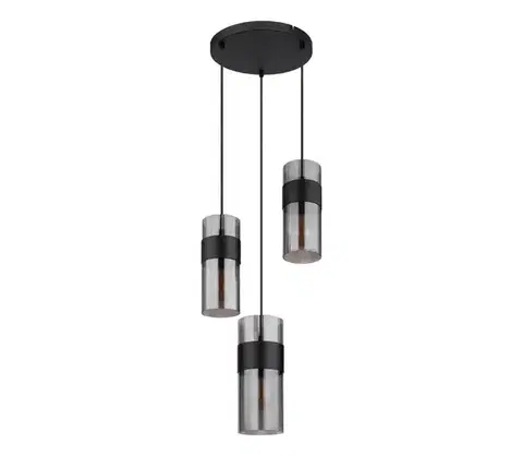 Svietidlá Globo 15718-3 - Luster na lanku SCARFINA 3xE27/60W/230V 15718-3