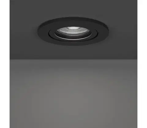 Svietidlá Eglo 902264 - Zapustené LED bodové svietidlo BARRANCO LED/4,8W/230V čierna 902264