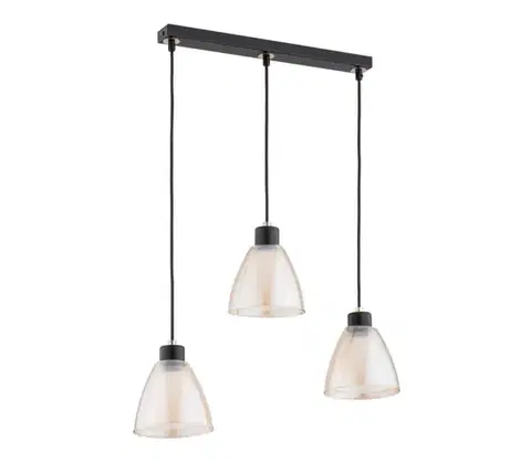 Svietidlá  Luster na lanku ANION 3xE27/60W/230V 62266