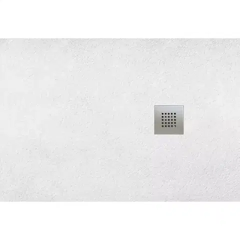 Sprchové vaničky Rohová Vanička Opal 100/80/2.6 biela