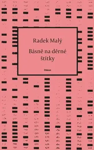 Česká poézia Básně na děrné štítky - Radek Malý