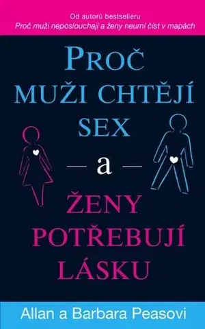 Partnerstvo a rodičovstvo - ostatné Proč muži chtějí sex a ženy potřebují lásku, 4. vydání - Allan Pease,Barbara Pease
