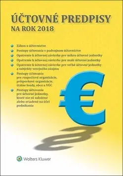 Dane, účtovníctvo Účtovné predpisy na rok 2018