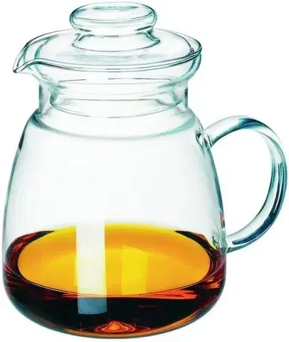 Dekoratívne vázy SIMAX Kanvica sklenená, čajník, objem 0,6L, JANA, bez sitka