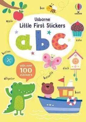 Nalepovačky, vystrihovačky, skladačky Little First Stickers ABC - Felicity Brooks