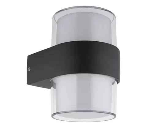 LED osvetlenie Globo 34317 - LED vonkajšie nástenné svietidlo IGNACIO LED/10W/230V 3000K IP44 34317