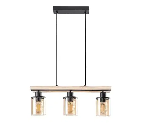 Svietidlá Rabalux 72083 - Luster na lanku NIYLAH 3xE27/25W/230V 72083