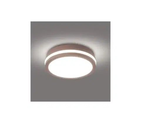 LED osvetlenie Brilagi - LED vonkajšie stropné svietidlo BENE LED/18W/230V priemer 21,5 cm hnedé IP54 BRI731