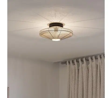 Svietidlá Eglo 43998 - Stropné svietidlo MIDSUMER 1xE27/40W/230V Ø 38 cm krémové 43998