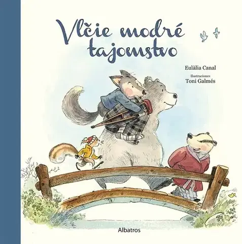 Rozprávky Vlčie modré tajomstvo - Eulália Canal