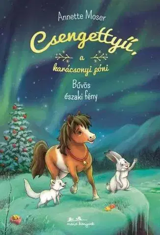 Rozprávky Csengettyű a karácsonyi póni 3: A bűvös északi fény - Annette Moser,Zsuzsanna Szalay