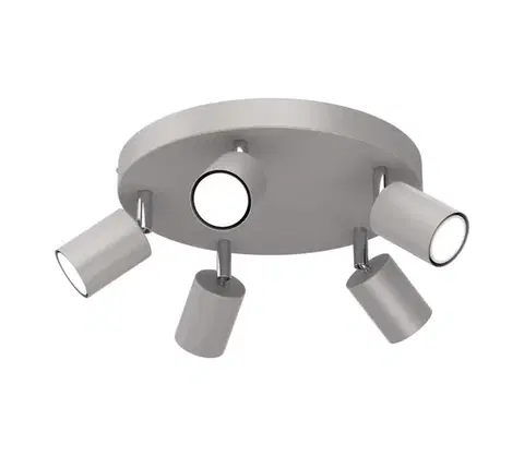 Svietidlá  Bodové svietidlo FUN 5xGU10/8W/230V sivé 9270