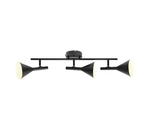 Svietidlá Nordlux - Bodové svietidlo KELVIS 3xGU10/12W/230V čierna 2612706003