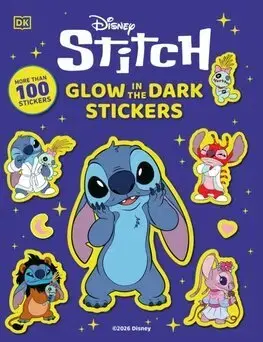 Pre deti a mládež - ostatné Disney Stitch Glow in the Dark Ultimate Sticker Book
