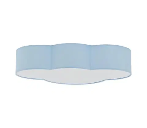 Svietidlá BRILAGI - Detské stropné svietidlo NIMBUS 4xE27/15W/230V 46x63 cm modré 11233