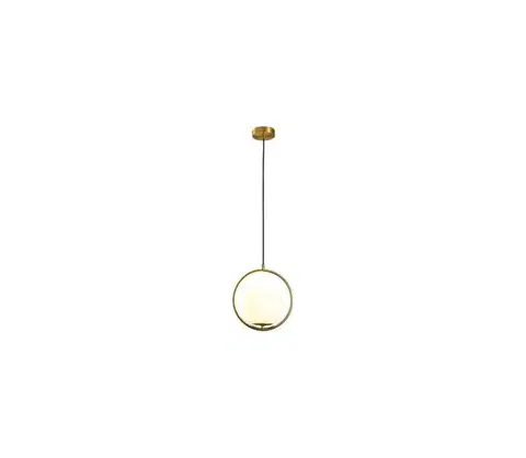 Svietidlá Eurolamp Luster na lanku ORBA 1xE27/15W/230V mosadz 144-28501