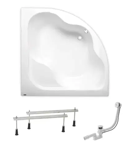 Vane Rohová vaňa Laguna Syntia Plus 150x150 cm akrylát ľavá aj pravá SIKOSY1500AN SIKOSY1500AN