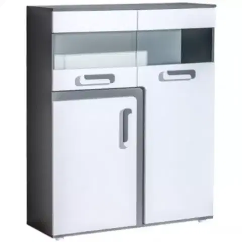 Komody s dvierkami Komoda Apetito 110 antracit nr-16