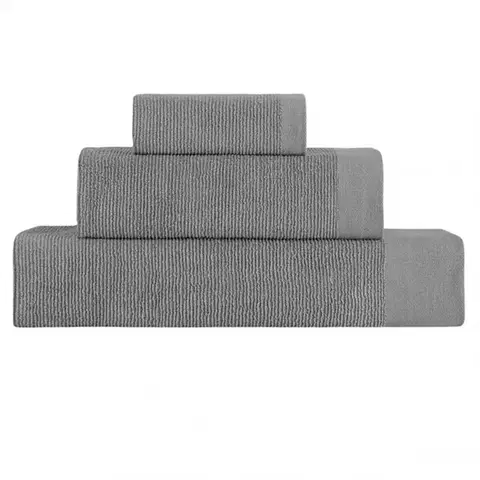 Bytový textil Uterák LUX 30x50 cm šedá