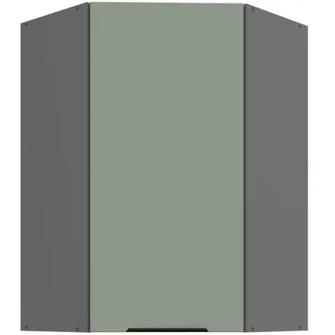 Kuchynské skrinky visiace Kuchynská skrinka Aria-SA/ANT anti fingerprint 60X60 GN-90 1F (45°)
