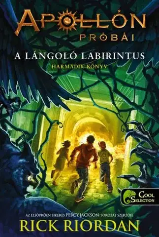 Dobrodružstvo, napätie, western Apollón próbái 3: A lángoló Labirintus - Rick Riordan