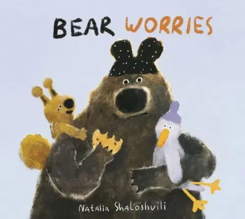 Leporelá, krabičky, puzzle knihy Bear Worries - Natalia Shaloshvili