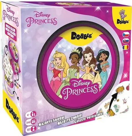Kartové hry ADC Blackfire Hra Dobble Disney princezné